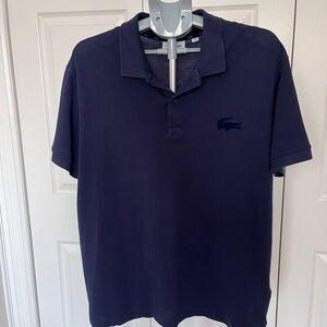 Lacoste Men's Dark Navy Short Sleeve Polo